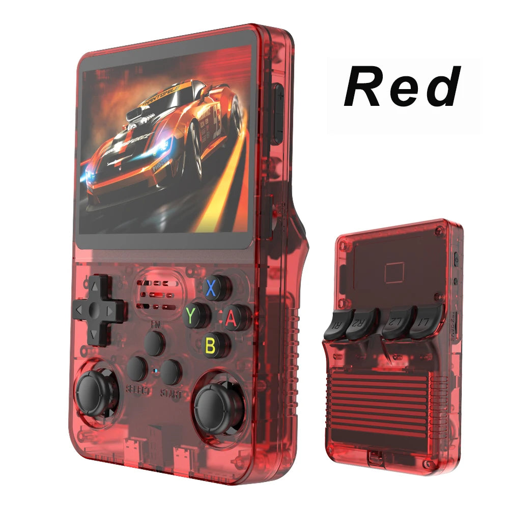BOYHOM 64G R36S Retro Handheld Video Game Console Linux System 3.5 Inch IPS Screen Portable Pocket Video Player 128G Games