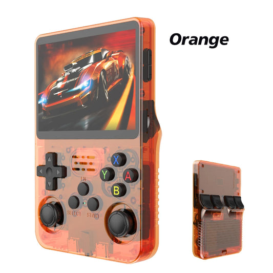 BOYHOM 64G R36S Retro Handheld Video Game Console Linux System 3.5 Inch IPS Screen Portable Pocket Video Player 128G Games