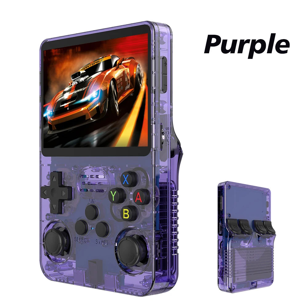 BOYHOM 64G R36S Retro Handheld Video Game Console Linux System 3.5 Inch IPS Screen Portable Pocket Video Player 128G Games