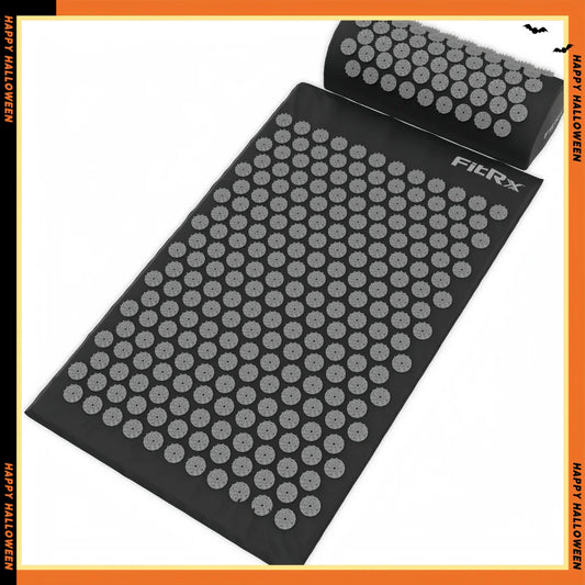 Acupressure Mat Set - Relieve Neck & Back Pain for Office Workers & Students | Home Therapy