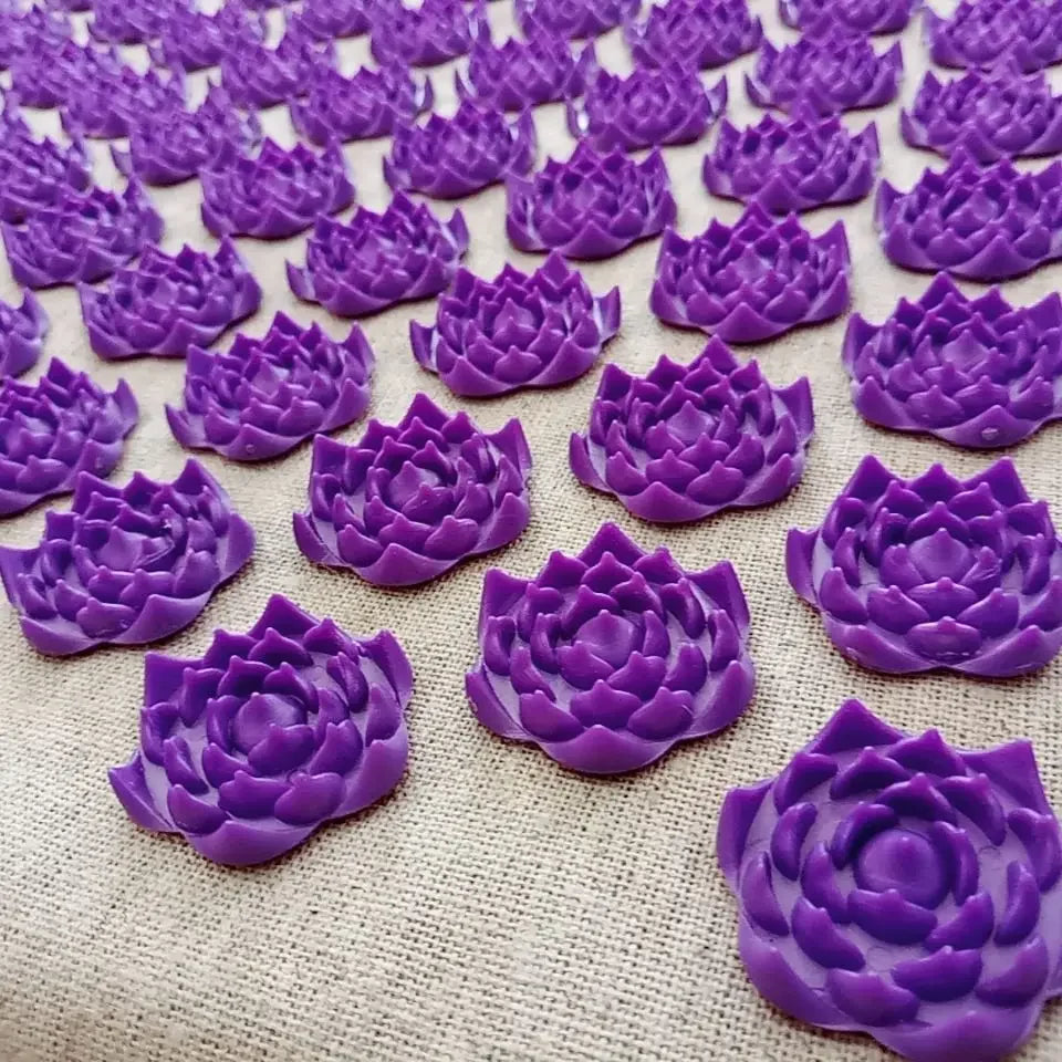 74x44cm Linen Coconut Palm Massage Yoga Mat, Acupressure Cushion, Lotus Spike Pillow with Bag