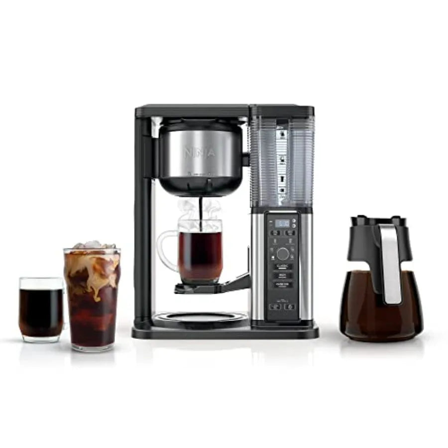 Hot Iced Single Serve or Drip Coffee System for Home and Office Use 10Cup Capacity with EnergyEfficient Brewing Technology Idea
