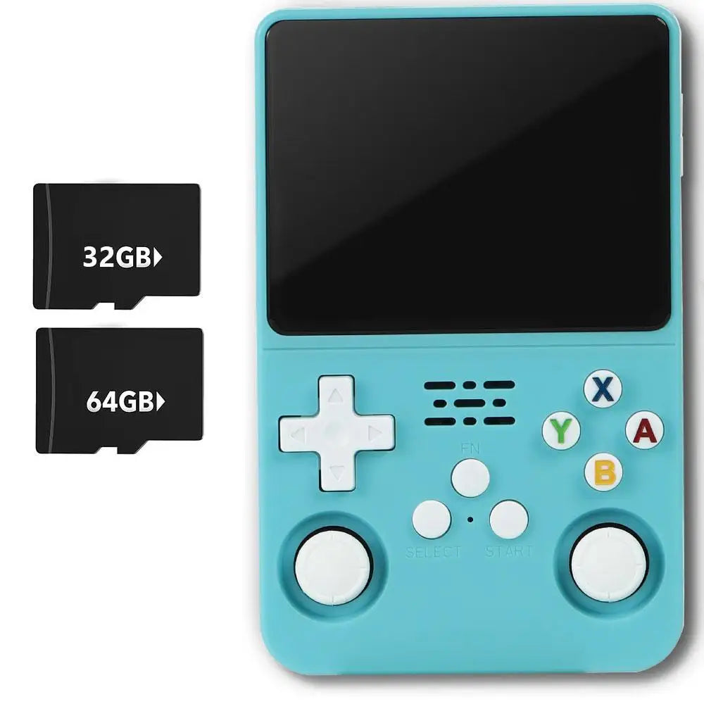 WUDS R36S Portable Handheld Game Controller with 3.5" HD Screen, Rechargeable Battery  - Perfect Christmas Gift for Gamers