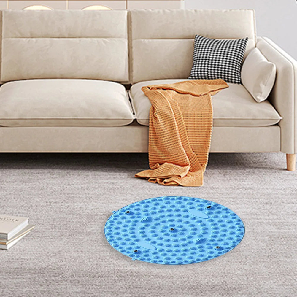 Foot Massage Mat Reflexology Mat with Magnetic Therapy Toe Walking Plate Pressure Point Pad for Foot Stress Relief