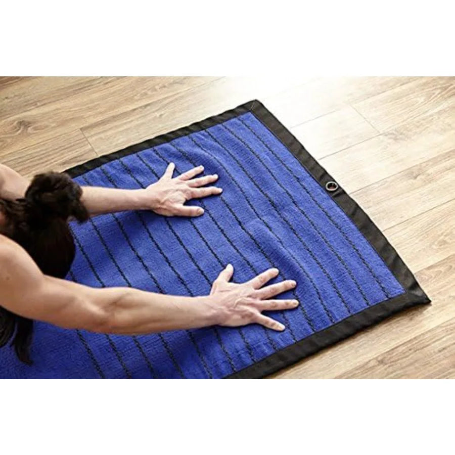 Yoga Rug Ultimate Grip Yoga Towel Alternative for Hot Yoga Sessions Non-Slip and Odor-Free