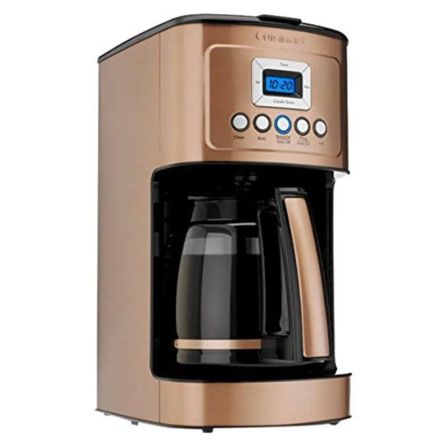 DCC3200CPAMZ PerfecTemp 14 Cup Programmable Coffeemaker in Copper for Home and Office Use with Advanced Temperature Control and