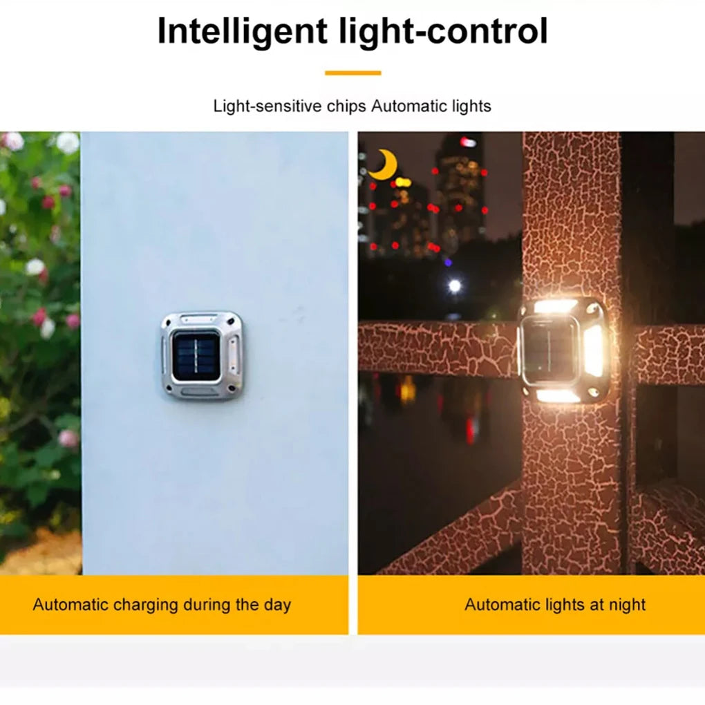 Solar LED Driveway Lights Durable And Energy-saving Solution No Wiring Easy To . Outdoor Camping white light 8pcs