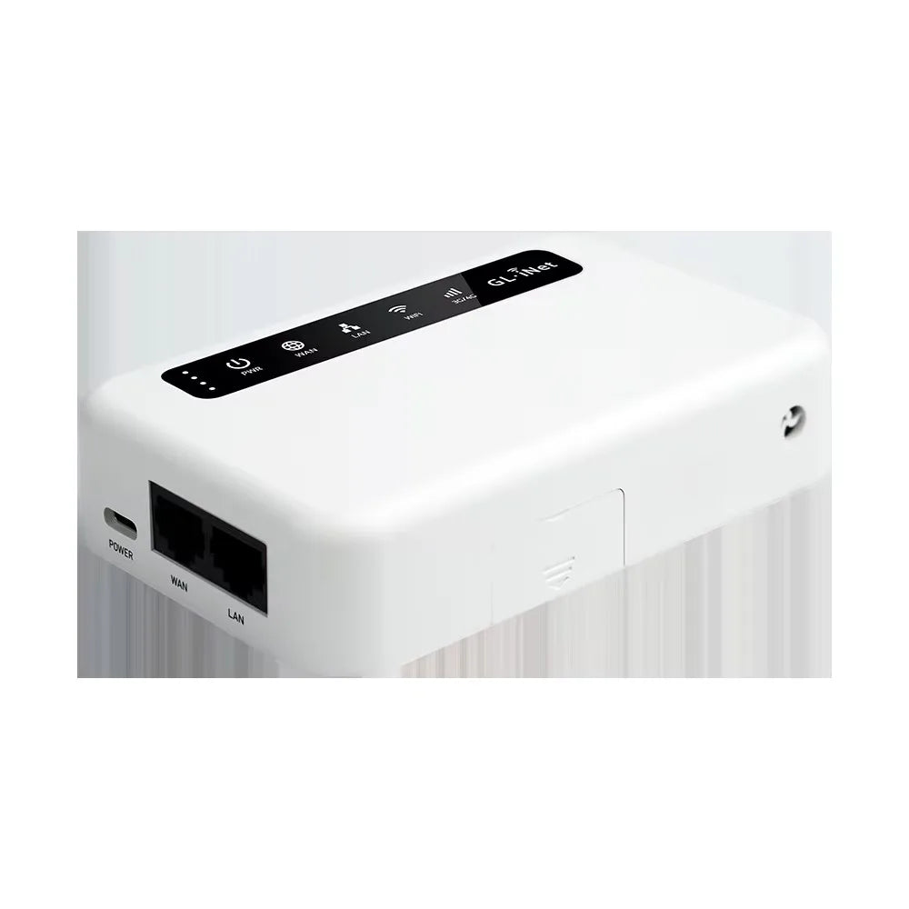 GL.iNet Puli GL-XE300 4G LTE Smart VPN Router Portable WiFi Wireless Travel Hotspot, OpenWrt, 5000mAhBattery, OpenVPN