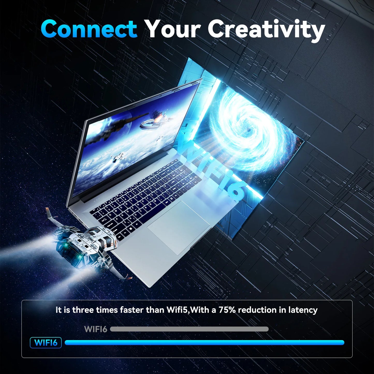 ACEMAGIC 18.5"Laptop Computer Windows 11 PRO 8000 mAh Battery Intel N150 Quad-Core Processor 16GB DDR4 RAM 512GB SSD Wifi5