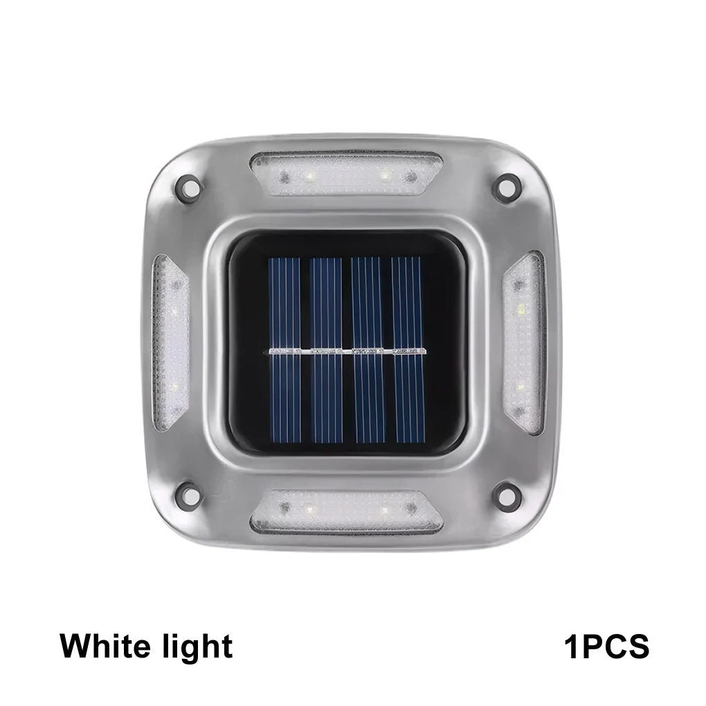 Solar LED Driveway Lights Durable And Energy-saving Solution No Wiring Easy To . Outdoor Camping white light 8pcs