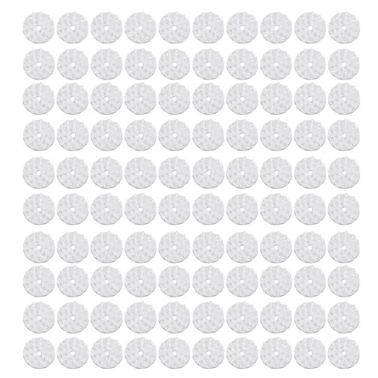 100pcs Acupressure Yoga Mat Spikes Plastic Lotus Workout Pilates Cushion Needle for Indoor Exercise Sport Ornaments